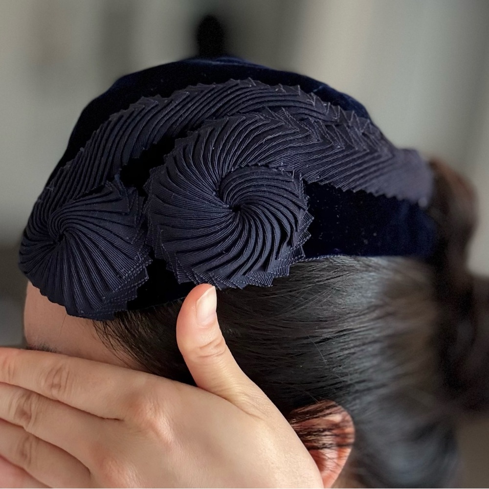 Vintage Navy Blue Women's Accessory